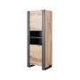 WOOD hylly 65x40x170,5 Wotan-tammi + antrasiitti