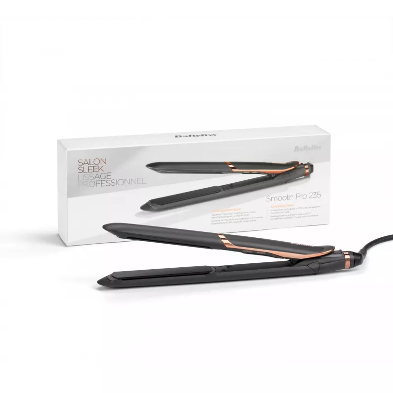 BaByliss ST394E hiustyylin muotoilulaite suoristusrauta lämmin musta 42 W 3 m