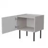 Yöpöytä Cama LUCCA, cama meble, 47x40x52 cm, cashmere, MDF/lastulevy, 2 kpl:n sarja