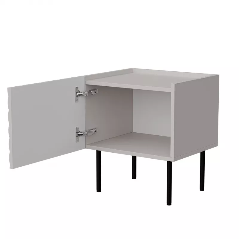 Yöpöytä Cama LUCCA, cama meble, 47x40x52 cm, cashmere, MDF/lastulevy, 2 kpl:n sarja