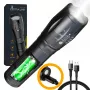 Käsivalaisin Extralink EX.30707 musta SMD LED 10W USB