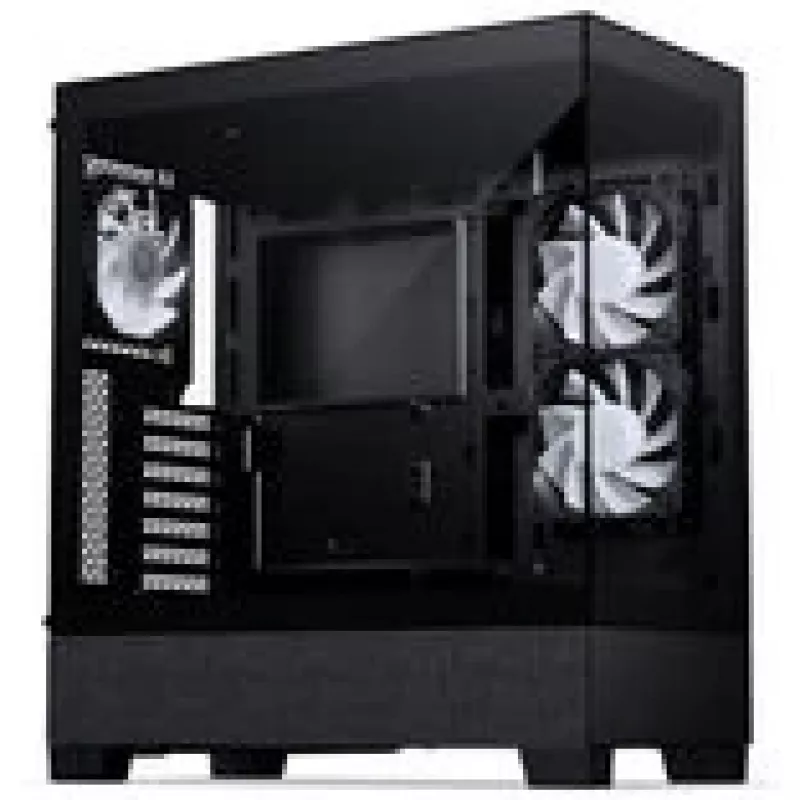 PHANTEKS XT View Matrix -tietokonekotelo, miditorni, E-ATX, karkaistu lasi, Matrix LED - musta (PH-XT523VM1_DBK01)