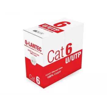 A-LAN KIU6PVC305Q verkkojohto 305 m Cat6 U/UTP (UTP) harmaa