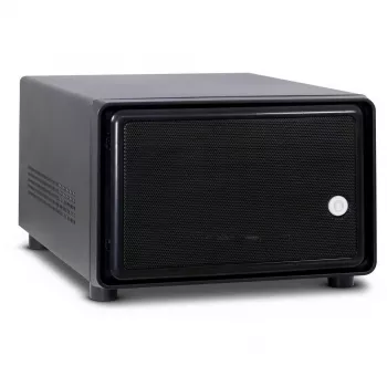 Inter-Tech SC-2100 - Small Form Factor (SFF) - PC - musta - Mini-ITX - teräs - aktiivisuus - hälytys - HDD - verkko - virta (88887285)
