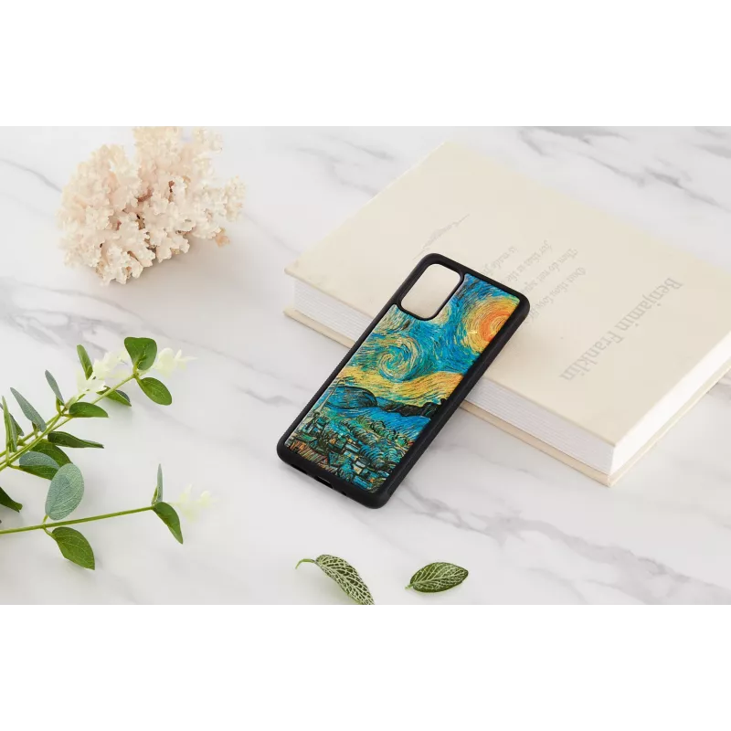 iKins suojakotelo Samsung Galaxy S20+:lle — tähtiyö musta