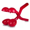 Jamara 461146 lumipallomuotti 38 cm punainen