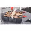 Kiristyspuristin BESSEY STC-S-MFT musta punainen hopea puu 14 kpl