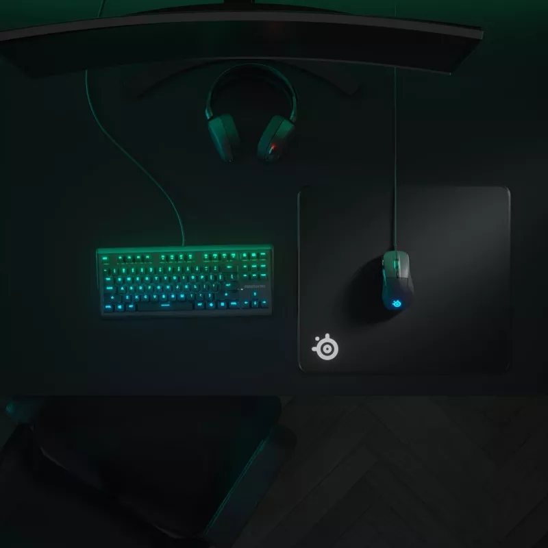 Steelseries QcK Edge Large -pelihiirimatto, musta