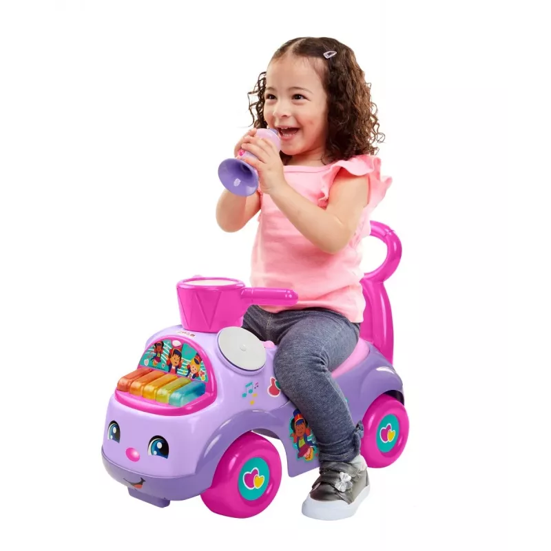Ride On Fisher Price Musical Parade violetti