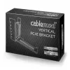 CableMod pystysuuntainen PCI-e-kiinnike, PCI-e 4.0 Edition, HDMI + DisplayPort, musta