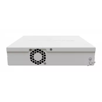 Hallittava L3-kytkin MikroTik CRS310-8G+2S+IN — 8× 2.5G RJ-45, 2× SFP+, PoE, 1U-räkkiasennus, valkoinen