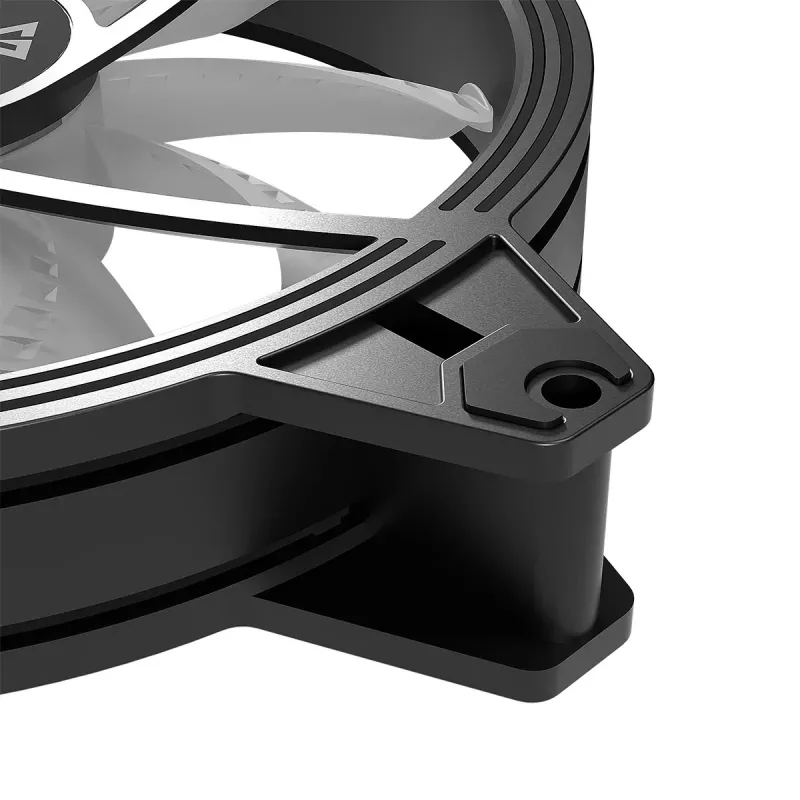 Tietokonetuulettimet MODECOM VOLCANO APEX 140 ARGB musta Reverse 140 mm