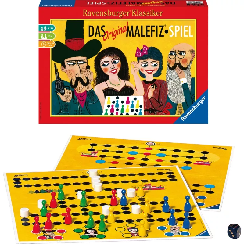 Das Original Malefiz -peli, lautapeli