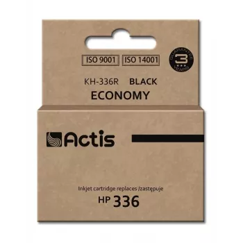 Mustekasetti ACTIS KH-336R yhteensopiva HP kanssa, musta pigmenttimuste, 9 ml, standardikapasiteetti, yksittäispakkaus
