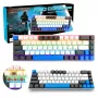 Mekaaninen näppäimistö MEDIA-TECH MT1259 Red Core MX60, 60 % muotokerroin, CHERRY MX Red -kytkimet, RGB-taustavalo, USB, High-Profile-näppäimet