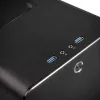RAIJINTEK METIS PLUS ALS Mini-ITX -kotelo - musta - kotelo - Mini-ITX