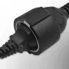 Verkkosovitin QOLTEC 53906 IEC 320 C14 - SCHUKO 16A 250V
