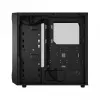 Fractal Design Focus 2 RGB Tempered Glass Mid Tower ATX -tietokonekotelo - musta