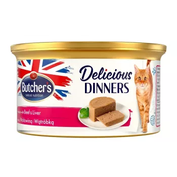 BUTCHER'S Classic Delicious Dinners nauta maksalla