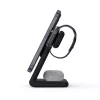 Sisälaturi Crong CRG-MSPS-BLK älykello musta Lightning USB langaton