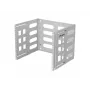 Seinäkiinnitteinen 19 tuuman kaappi LANBERG 8U, syvyys 497×400/240 mm, harmaa