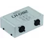 Stereolinjaerotin teline 19 tuumaa Omnitronic LH-082 2-kanavainen