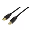 USB-kaapeli LogiLink UA0264 USB 2.0 10 m USB A USB B musta