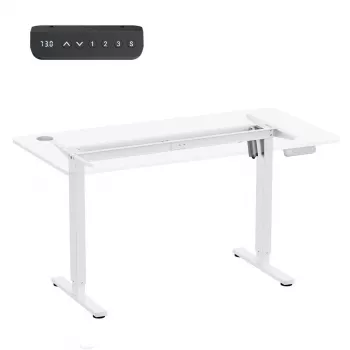 Sähköisesti korkeussäädettävä työpöytä ergo office ER-400 W — enintään korkeus 1160 mm, enintään 80 kg
