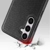 nevox StyleShell NYLO 2469 kotelo Samsung Galaxy S25+ -puhelimelle, polykarbonaatti/TPU/nailon, musta