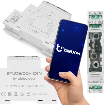 bleBox 37578 rullaverho-ohjainmoduuli rullaverhoille