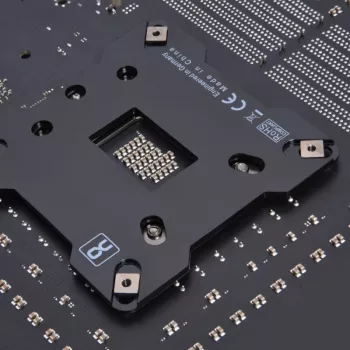 Taustalevy Alphacool 13071 ruostumaton teräs musta 90mm