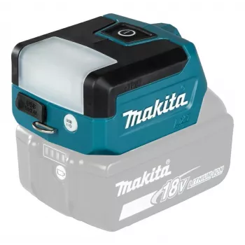 MAKITA TASKULAMPPU 18V/14,4V DML817 300lx/240lm