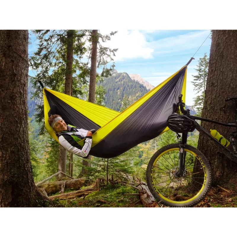 Adventure Hammock Yellowstone AZ-1030413, retkiriippumatto keltainen/musta