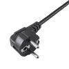 Akyga AK-PC-04A virranjakokaapeli CEE 7/7 – 2x IEC C13, 1,8 m, musta