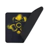TRACER GameZone Hexy3 pelialusta pelaamiseen, 35 x 28 x 0,4 cm, musta/keltainen