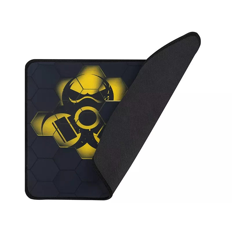TRACER GameZone Hexy3 pelialusta pelaamiseen, 35 x 28 x 0,4 cm, musta/keltainen