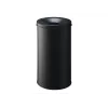 Durable jäteastia - pyöreä - 60 L - teräs - musta