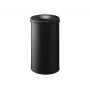 Durable jäteastia - pyöreä - 60 L - teräs - musta