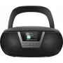 Sencor SPT 6200DB boombox CD/MP3-radio, DAB+/FM, Bluetooth, USB, AUX, 3 W, musta