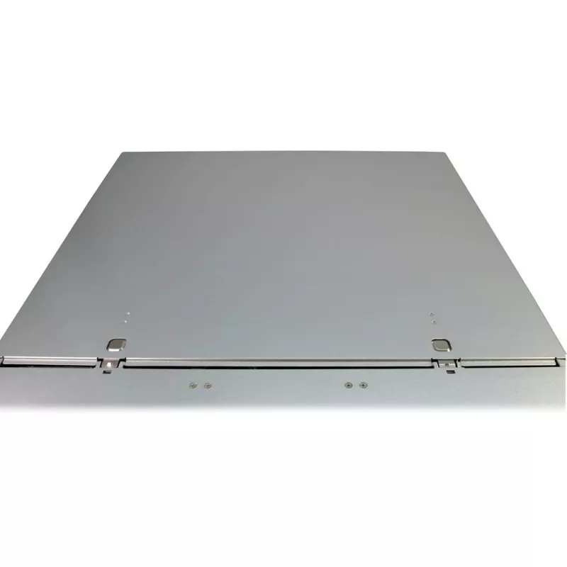 Palvelinkotelo Inter-Tech 4U-4424 rack musta, hopea