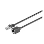 Microconnect STP6005SEXT verkkokaapeli musta 0,5 m Cat6 F/UTP (FTP)