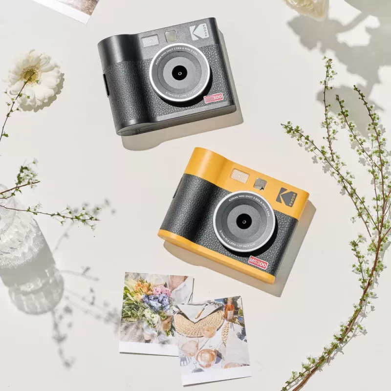 Kodak Mini Shot 3 Era pikakamera – musta, 4Pass-tulostustekniikka