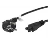 Lanberg CA-C5CA-11CC-0018-BK virtakaapeli musta 1,8 m CEE7/7 C5-liitin (CA-C5CA-11CC-0018-BK)