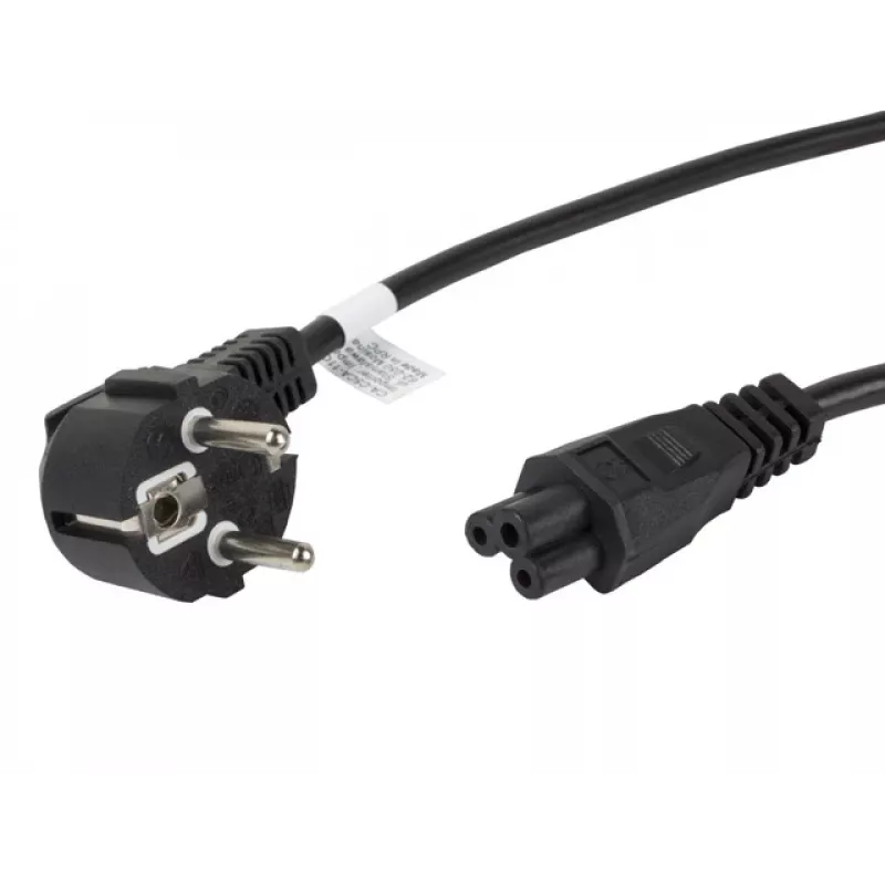 Lanberg CA-C5CA-11CC-0018-BK virtakaapeli musta 1,8 m CEE7/7 C5-liitin (CA-C5CA-11CC-0018-BK)