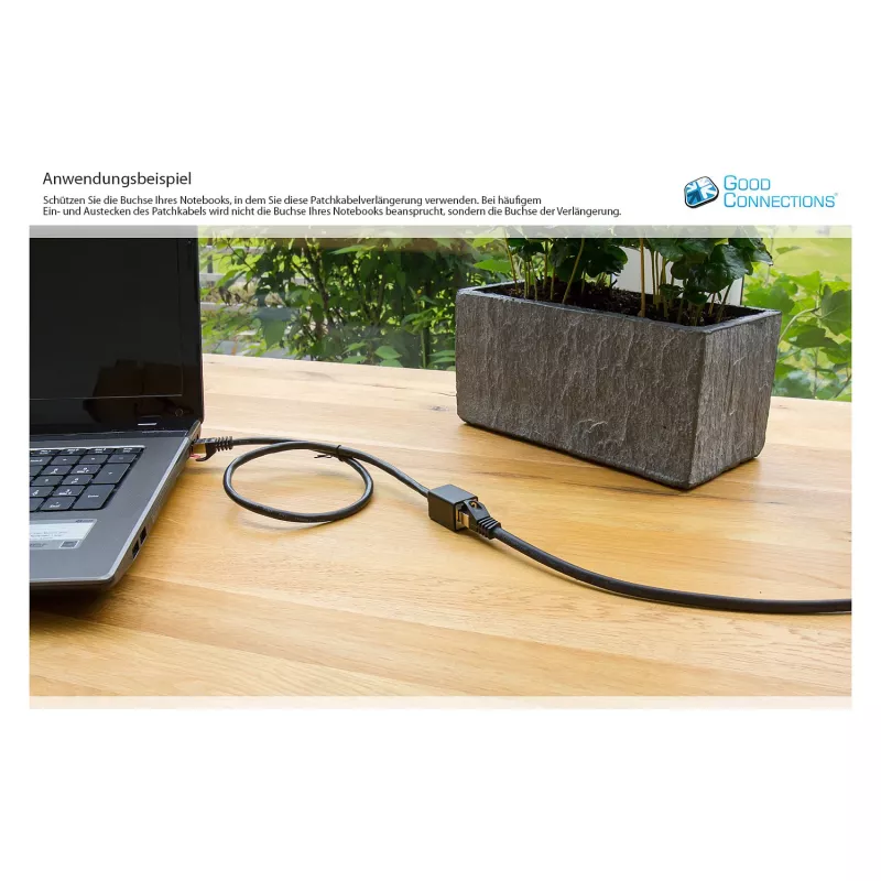 Goodconnections 8063VR-005S Ethernet-verkkokaapeli musta