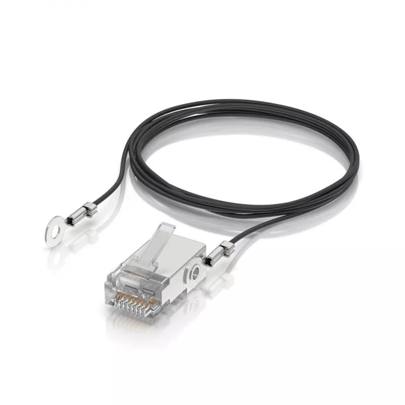 Verkkokaapeli Ubiquiti UISP-CONNECTOR-GND 1 m RJ-45 musta