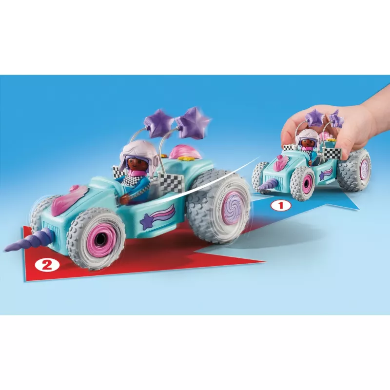 Leikkifiguurisarja Funstars 71635 Racing Unicorn