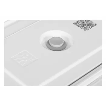 ZWILLING Fresh & Save 36803-003-0 suorakulmainen lasinen tyhjiöastiasarja, 3 kpl (S/M/L, 0,35/0,75/1,6 L), borosilikaatti, soveltuu mikroaaltouuniin/uuniin/astianpesukoneeseen, harmaa/läpinäkyvä