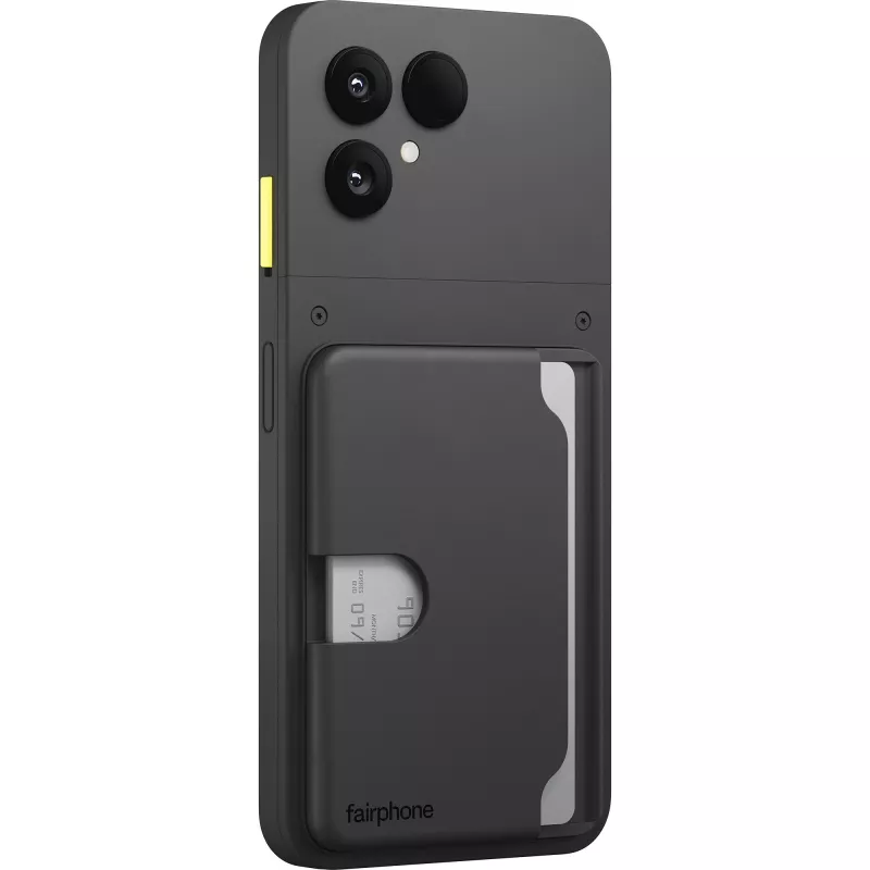 Kortinpidike Fairphone 6:lle (Horizon musta) – Fairphone F6CRDH-1ZW-WW1