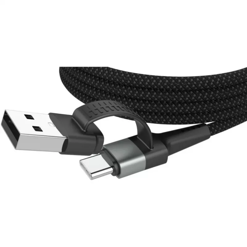 Ansmann magneettinen kaapeli USB-A tai USB-C Lightning - kaapeli - digitaali/data